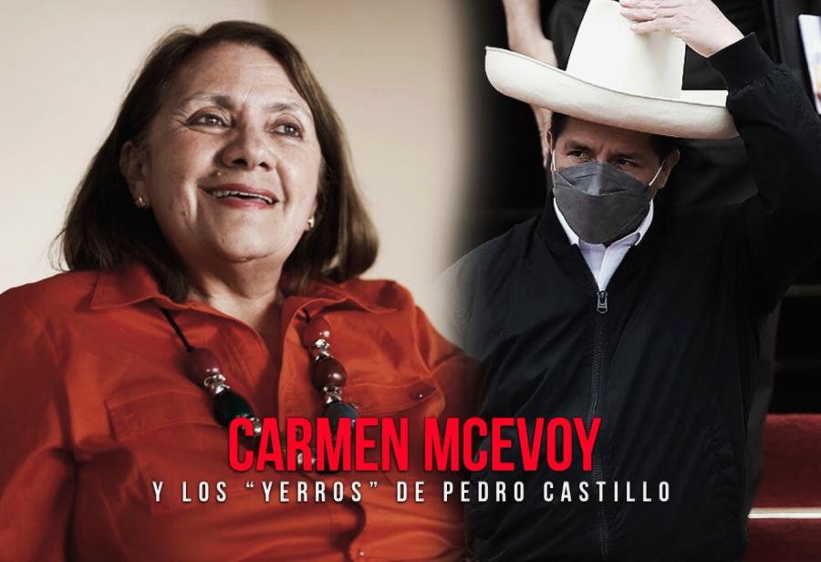 Carmen McEvoy y los “yerros” de Pedro Castillo 