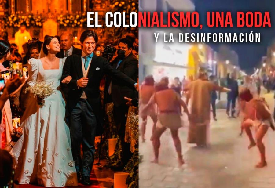 El colonialismo, una boda y la desinformación