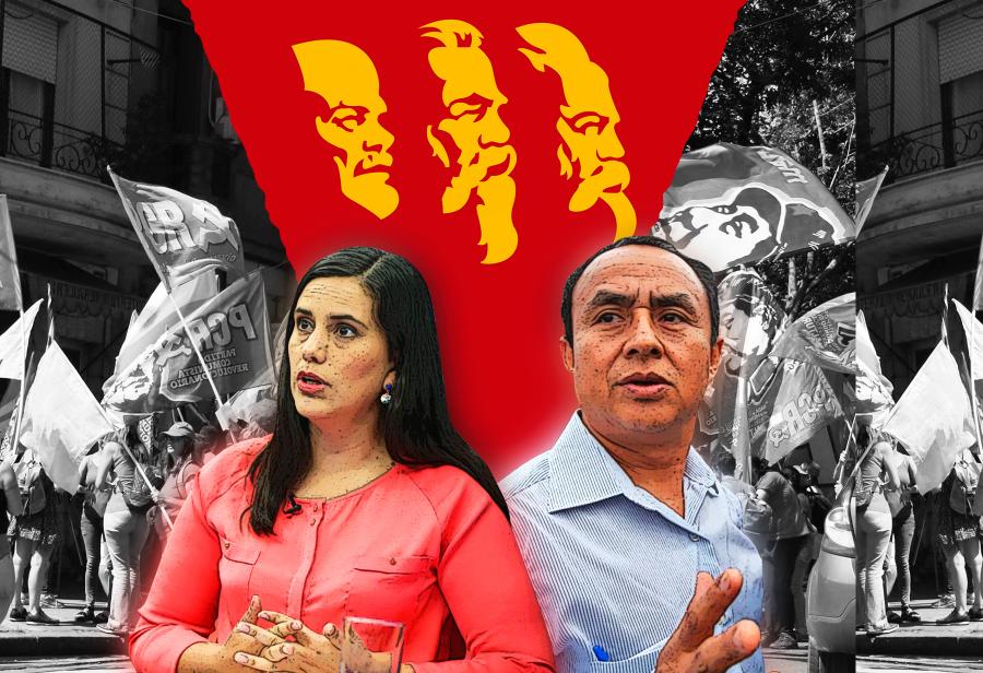 Verónika-Goyo: la izquierda se parte en dos
