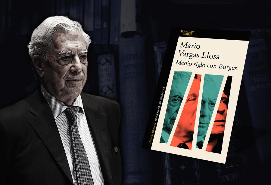 Vargas Llosa y Borges: la atracción de los opuestos