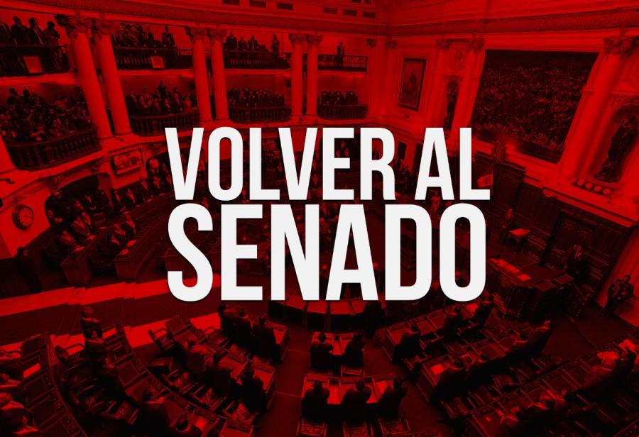 Volver al Senado