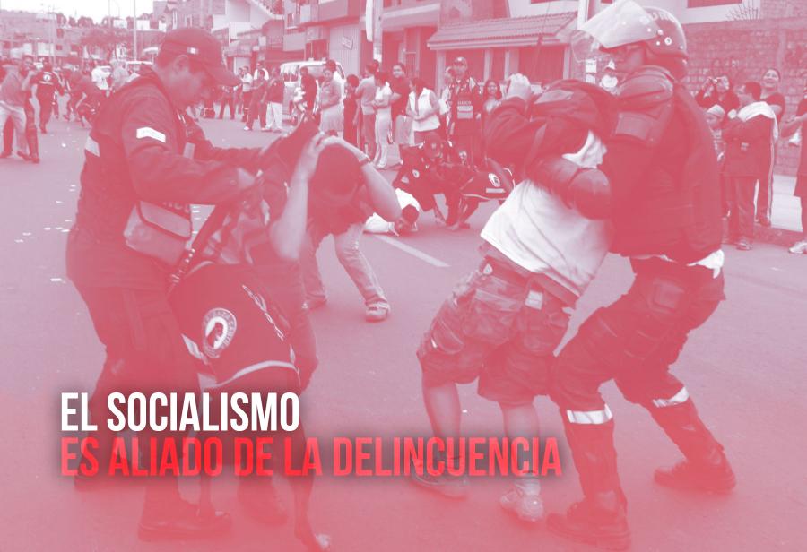 El socialismo es aliado de la delincuencia