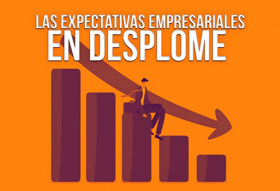 Las expectativas empresariales en desplome