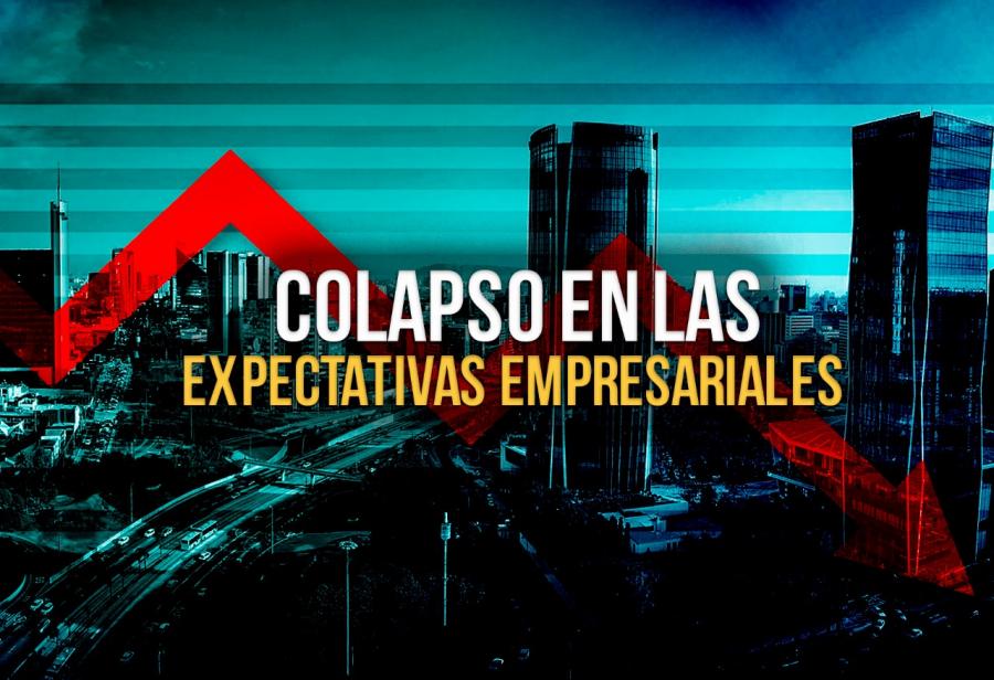 Colapso en las expectativas empresariales 