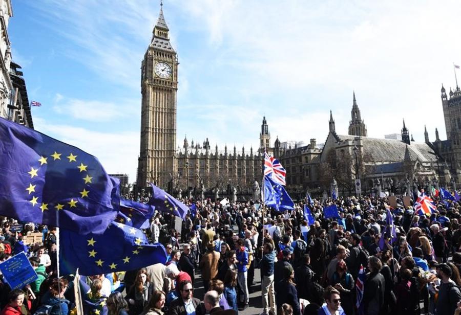 Marcha multitudinaria anti-Brexit