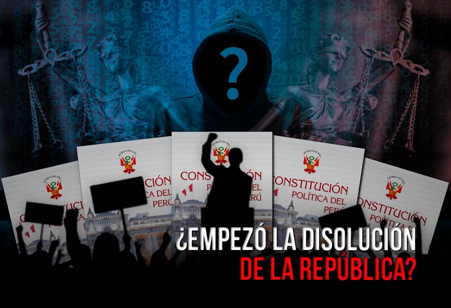 ¿Empezó la disolución de la República?