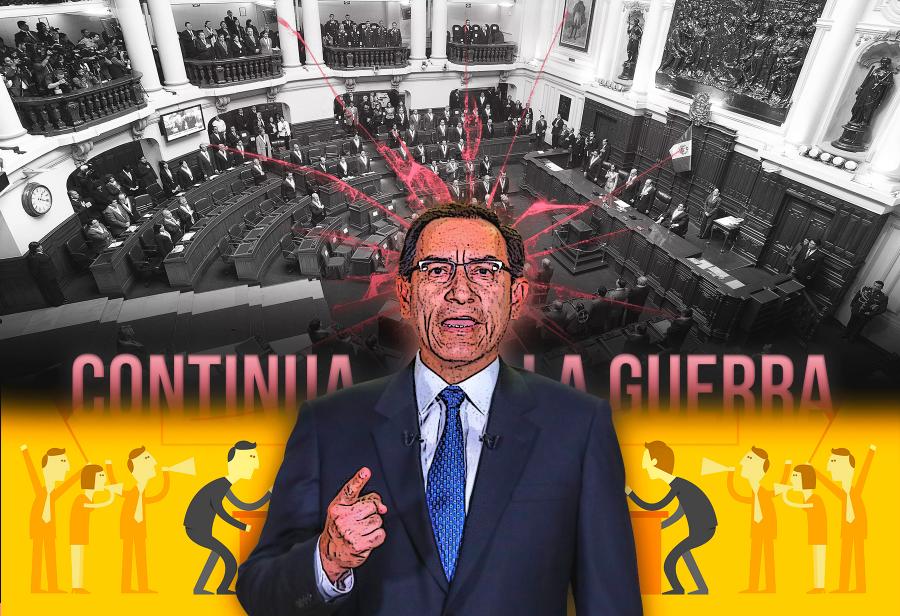 Continúa la guerra de Vizcarra