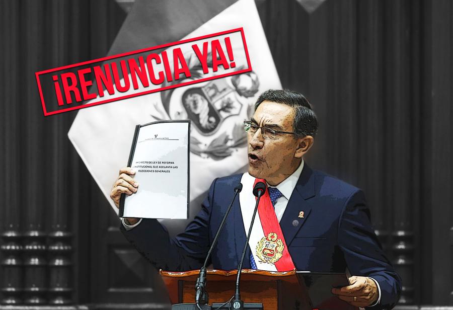Imposible: ¡No hay transición con Vizcarra!
