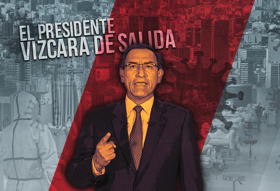 El presidente Vizcarra de salida