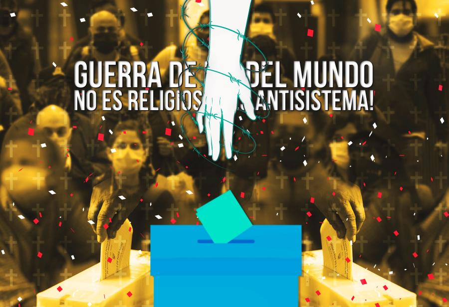 No es religión, ¡es el antisistema!