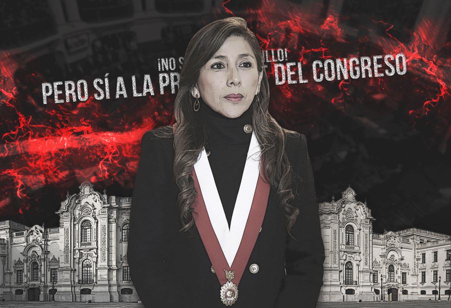 ¡No se vacó a Pedro Castillo! Pero sí a la presidente del Congreso