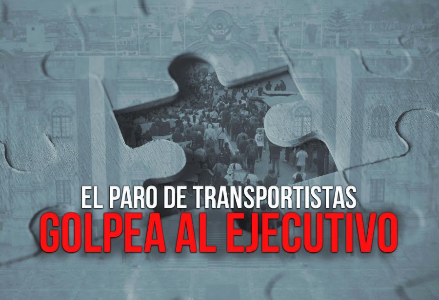 El paro de transportistas golpea al Ejecutivo