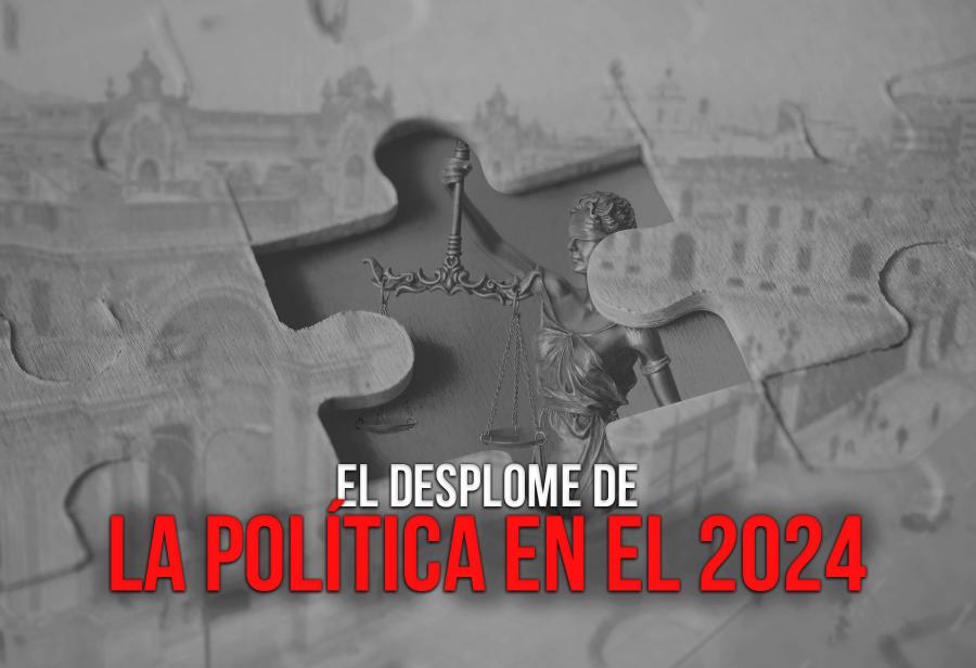 El desplome de la política en el 2024