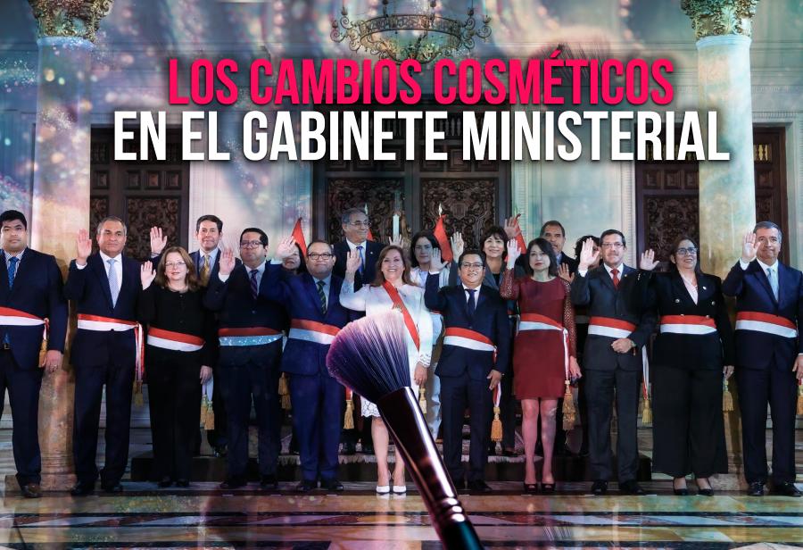 Los cambios cosméticos en el Gabinete ministerial