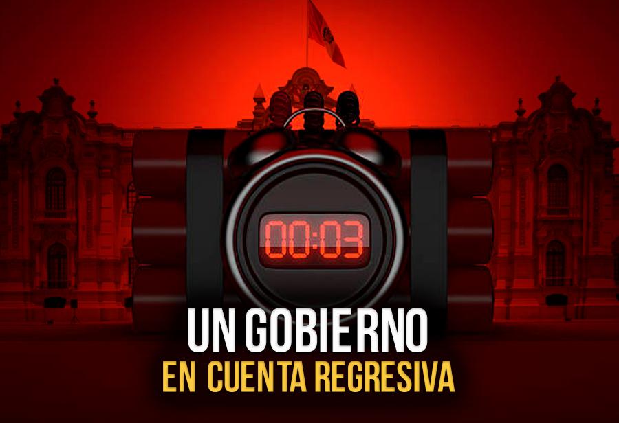 Un gobierno en cuenta regresiva