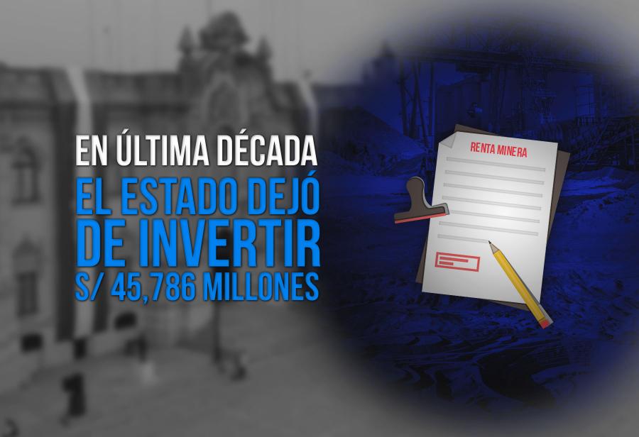 El fracaso del Estado impide redistribuir la renta minera