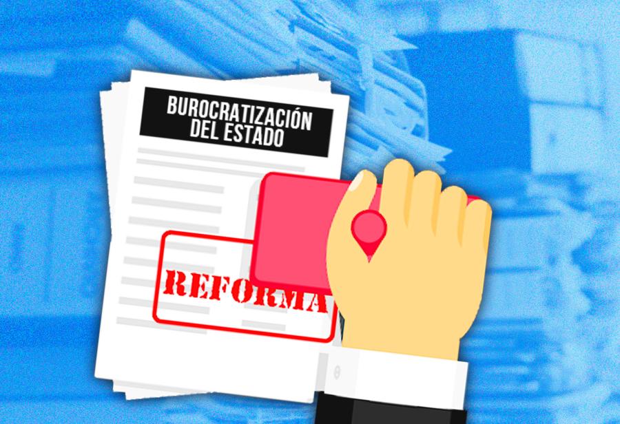 La burocratización del Estado viene de la narrativa