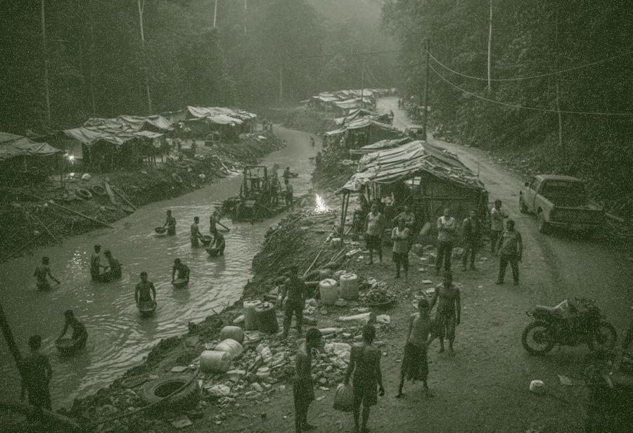 La falacia del pequeño y el grande. ¡La estrategia de la minería ilegal!