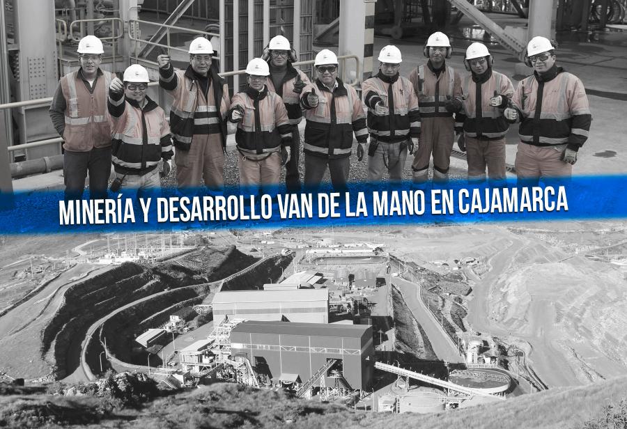 Minería y desarrollo van de la mano en Cajamarca