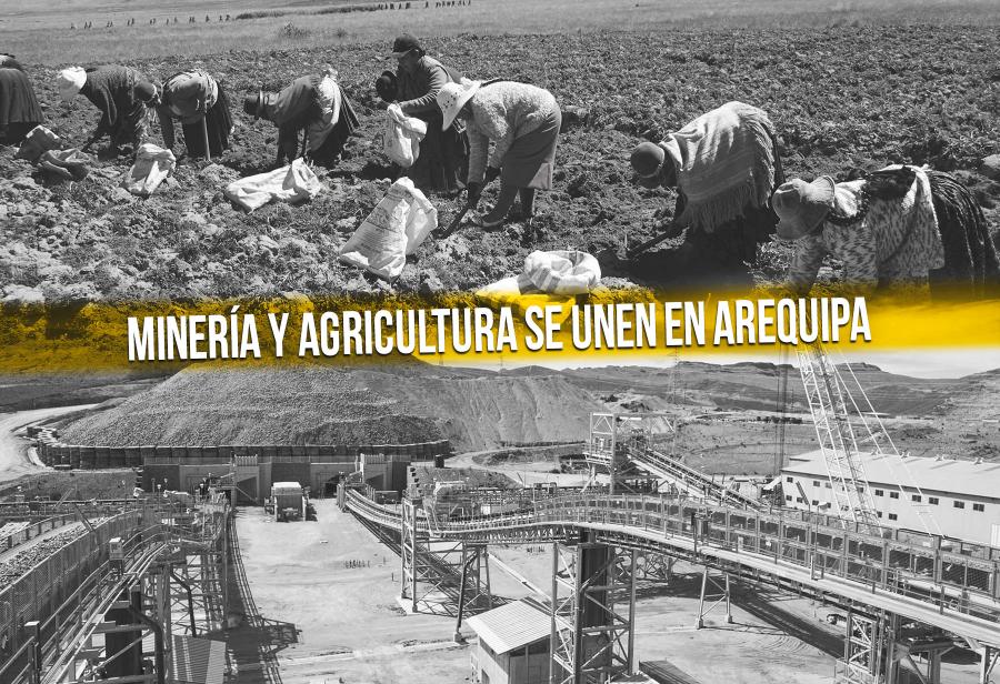 Minería y agricultura se unen en Arequipa