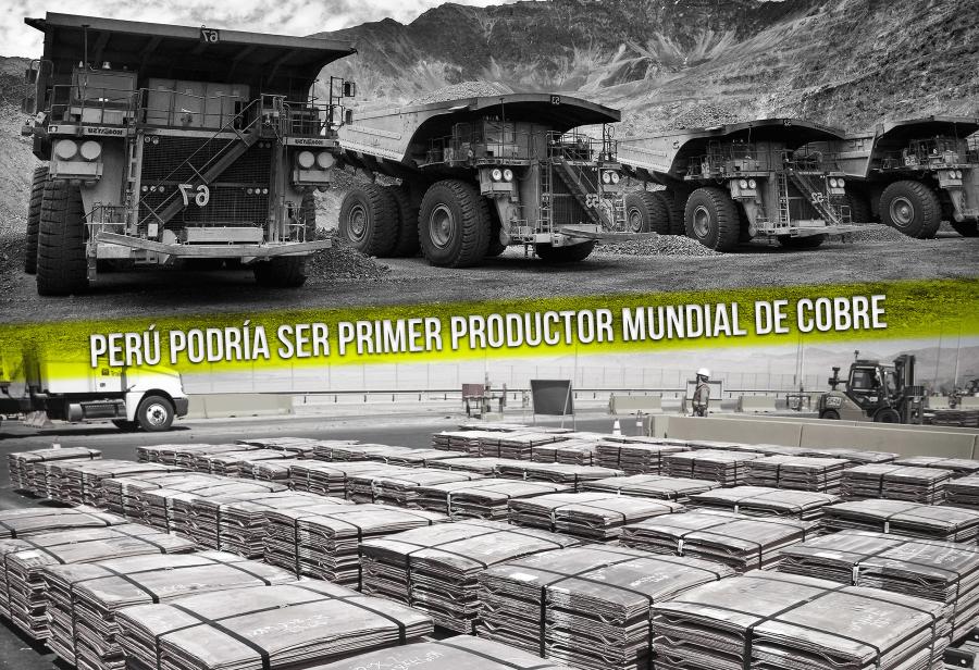 Perú podría ser primer productor mundial de cobre