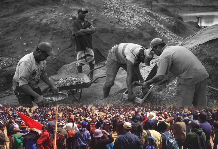 Mineros artesanales contra proyecto del Ejecutivo