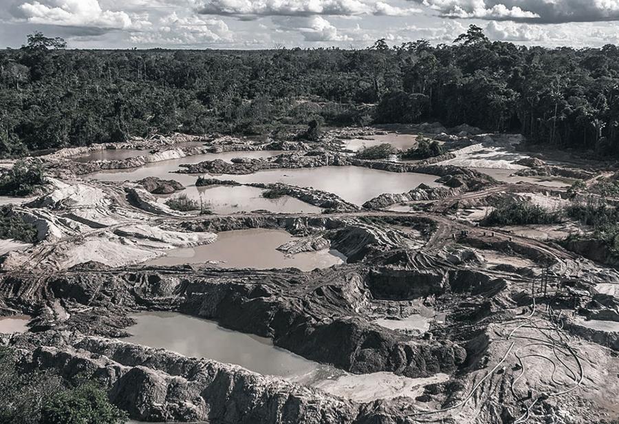 El avance de la minería ilegal que destruye la minería moderna