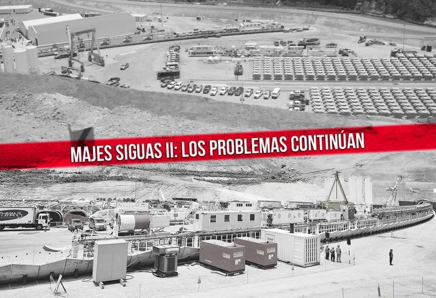 Majes Siguas II: los problemas continúan