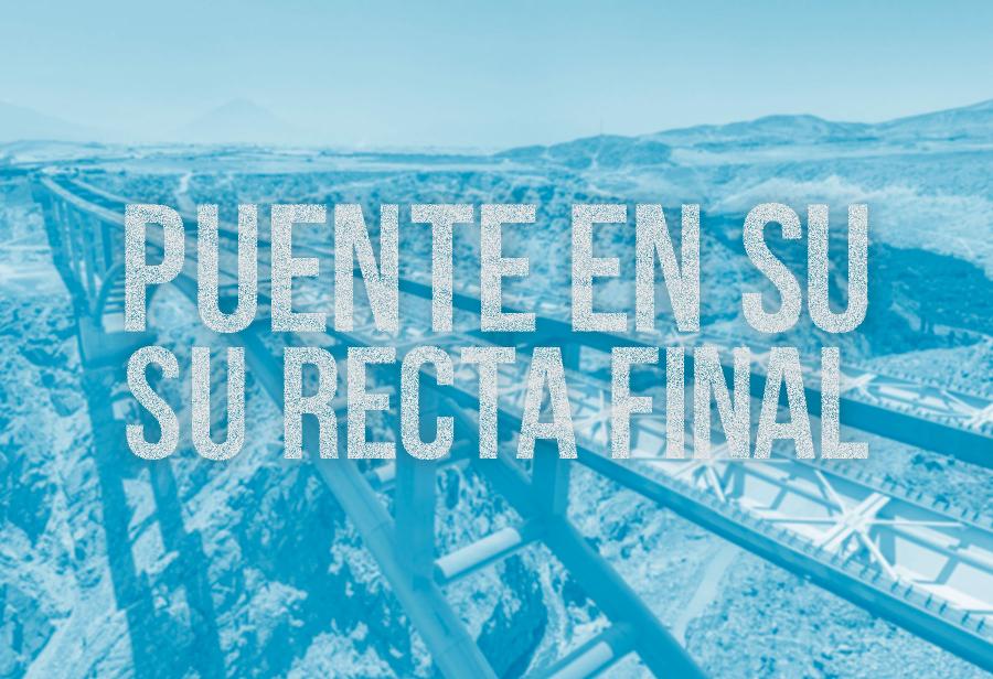 Puente Arequipa–La Joya en su recta final