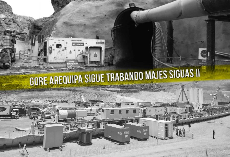 Gore Arequipa sigue trabando Majes Siguas II