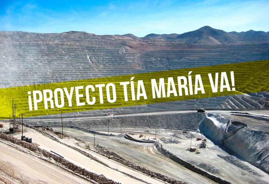 Tía María va y el sueño minero sigue vigente