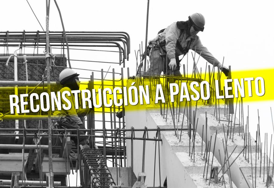 Reconstrucción sin avances