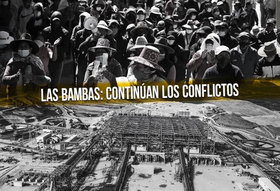 Las Bambas: continúan los conflictos