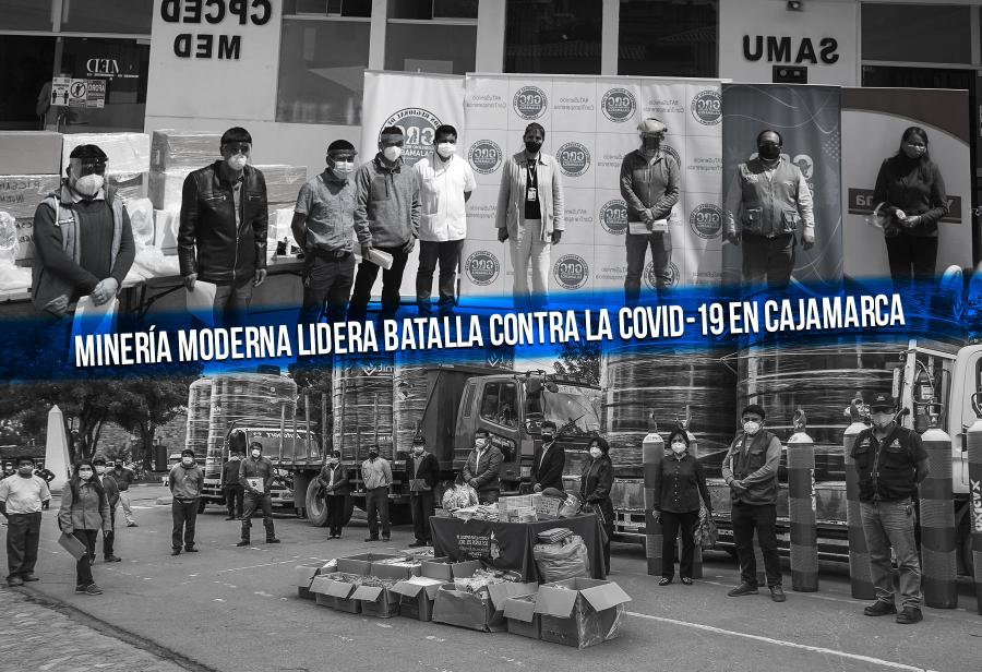 Minería moderna lidera batalla contra la Covid-19 en Cajamarca
