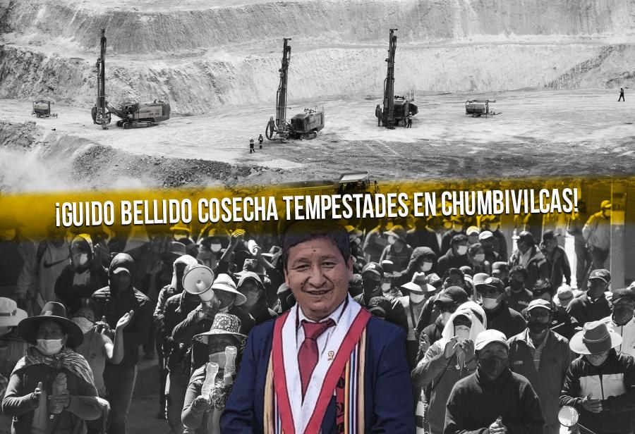 ¡Guido Bellido cosecha tempestades en Chumbivilcas!