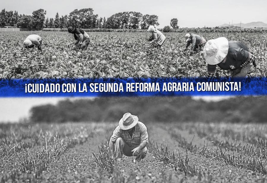 ¡Cuidado con la segunda reforma agraria comunista!