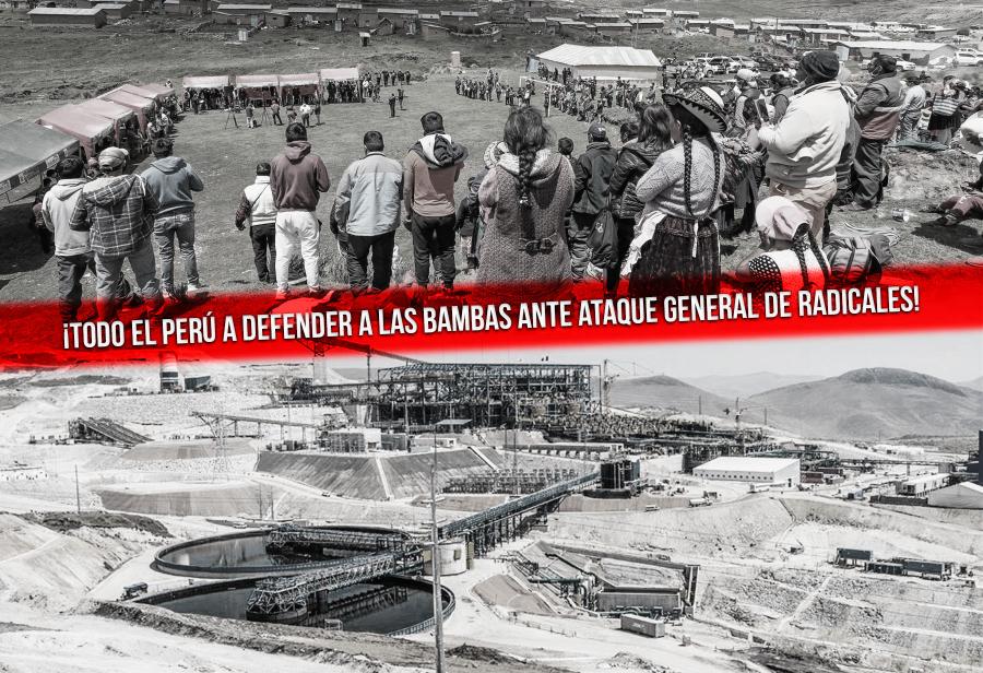 ¡Todo el Perú a defender a Las Bambas ante ataque general de radicales!