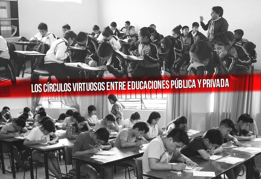 Los círculos virtuosos entre educaciones pública y privada