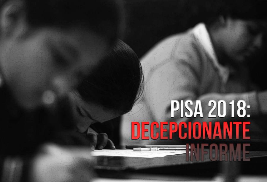 PISA 2018: decepcionante informe