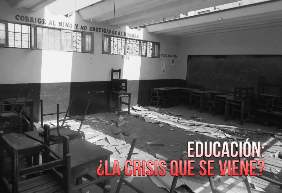 Educación: ¿la crisis que se viene?