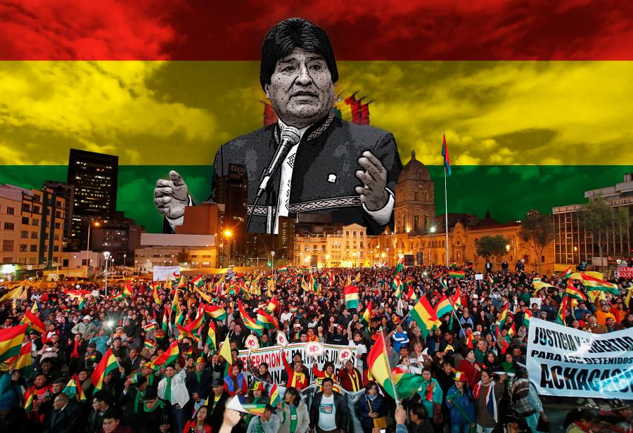 Oposición boliviana se moviliza contra reelección de Evo