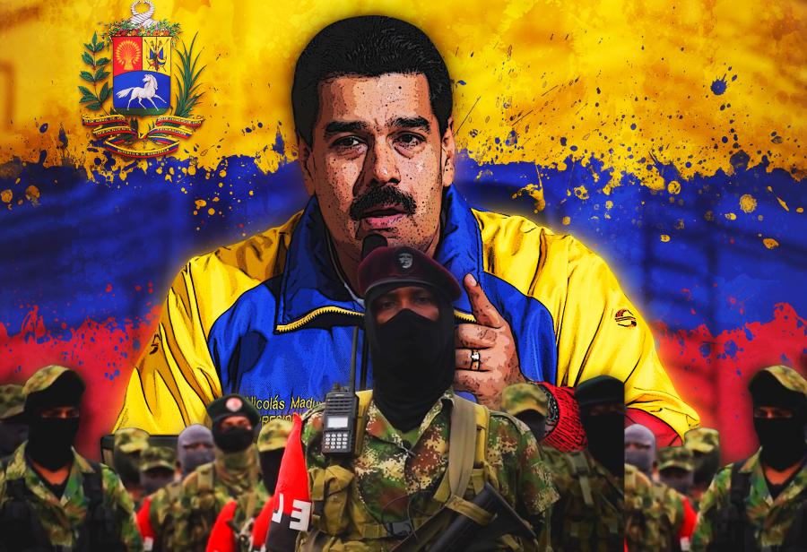 Terroristas de ELN apoyan a Nicolás Maduro
