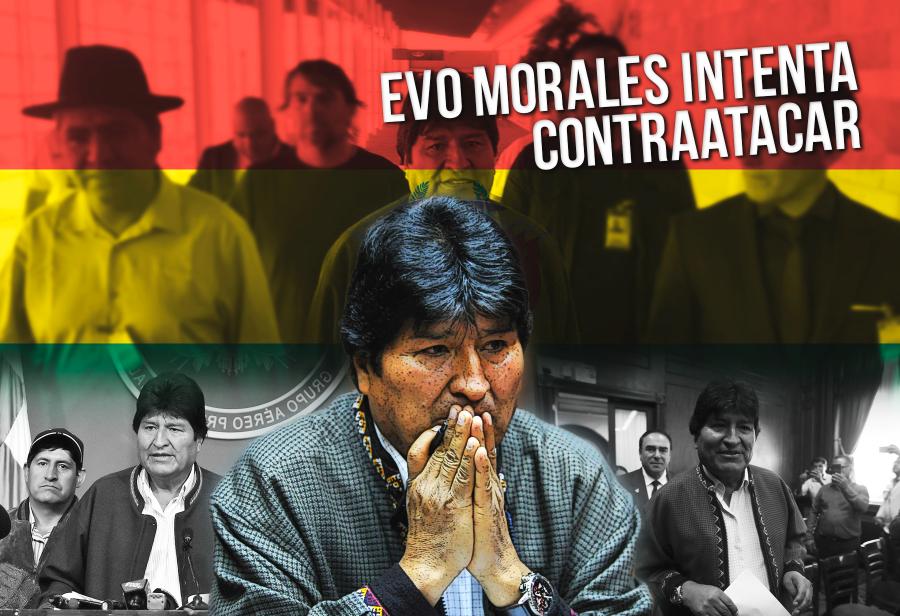 Evo Morales intenta contraatacar