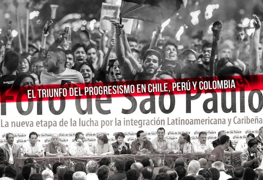 El triunfo del progresismo en Chile, Perú y Colombia