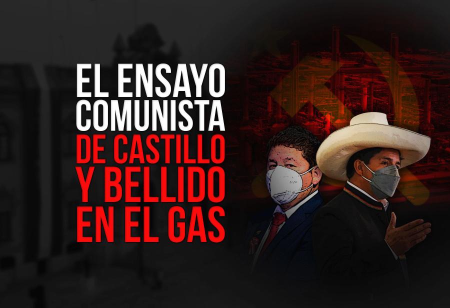 El ensayo comunista de Castillo y Bellido en el gas