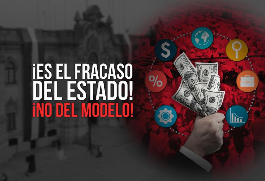 ¡Es el fracaso del Estado! ¡No del modelo!