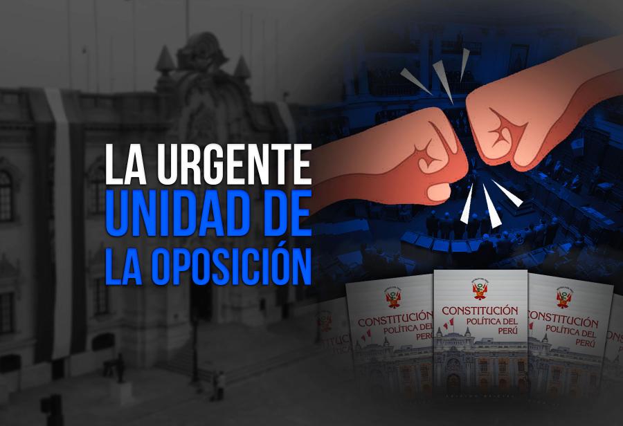 La urgente unidad de la oposición