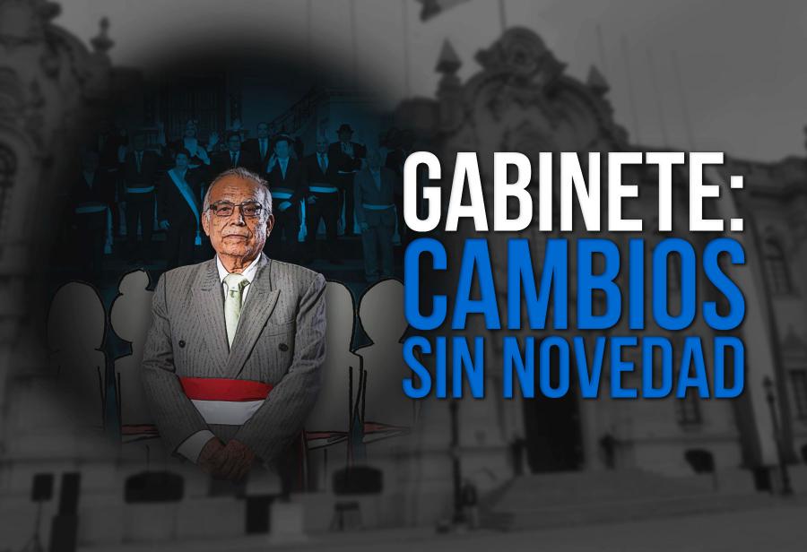 Gabinete: Cambios sin novedad