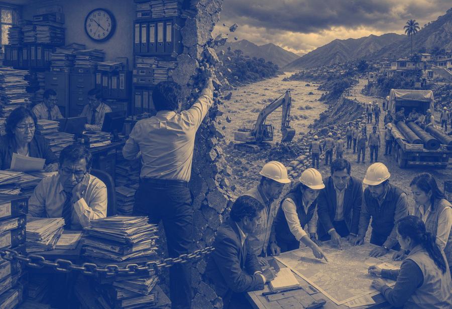 El Per&uacute; no puede enfrentar la emergencia con el Estado de la burocracia