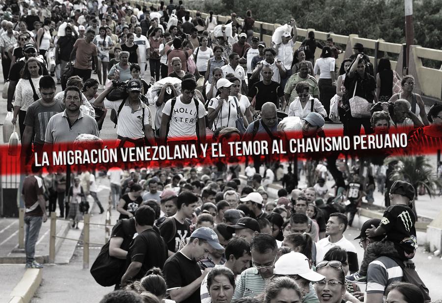 La migración venezolana y el temor al chavismo peruano